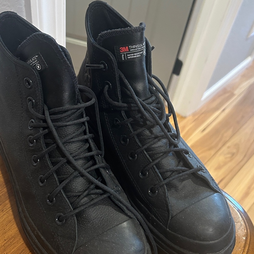 Converse Women's Black High-Top Lace-Up Boots